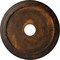 Ekena Millwork Crendon Ceiling Medallion (Fits Canopies up to 4 3/8"), 24 1/8"OD x 4 3/8"ID x 2 1/4"P, Rust CM24CRRUS - alternate 1